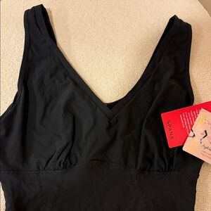 SPANX Black V-Neck Shapewear Top
